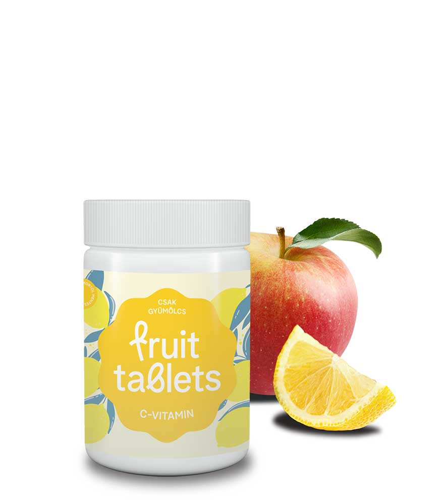 Vitaking Fruit tablets C-VITAMIN (60db) akciós termékkép 1