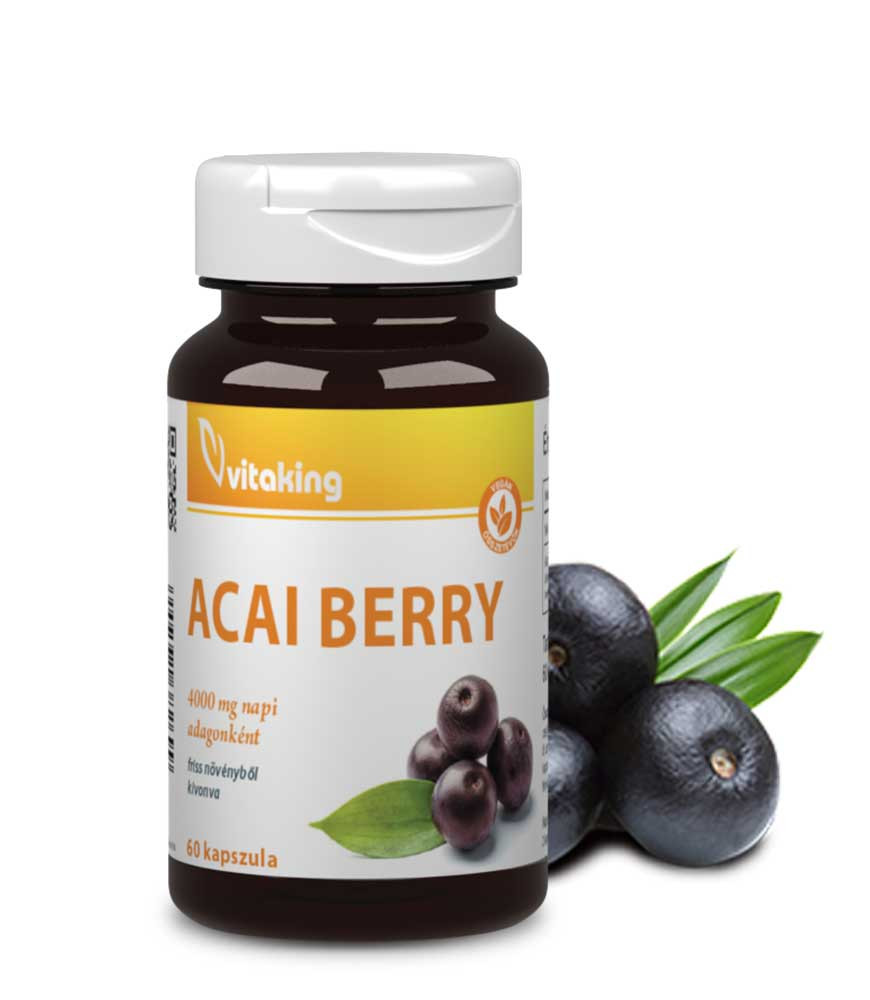 Vitaking Acai Berry 4000 mg (60) Caps. akciós termékkép 1