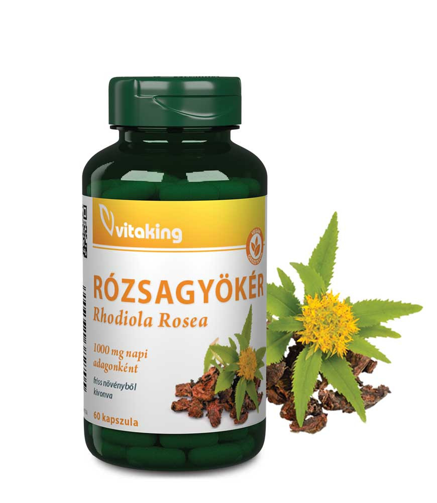 Vitaking Rózsagyökér Rhodiola (60) Caps.NEW akciós termékkép 1