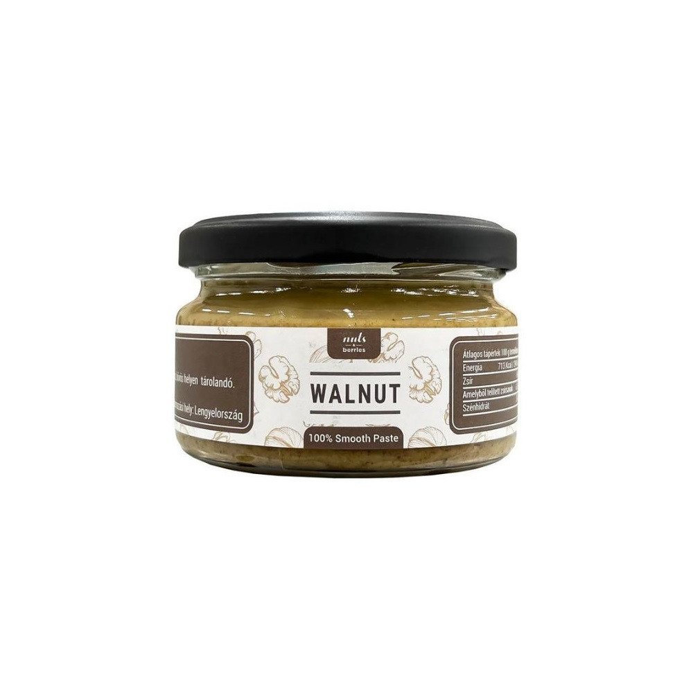 Nuts&berries 100% diókrém 200 g