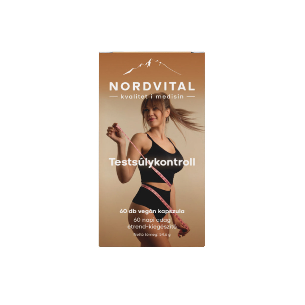 Nordvital Testsúlykontroll 60 db