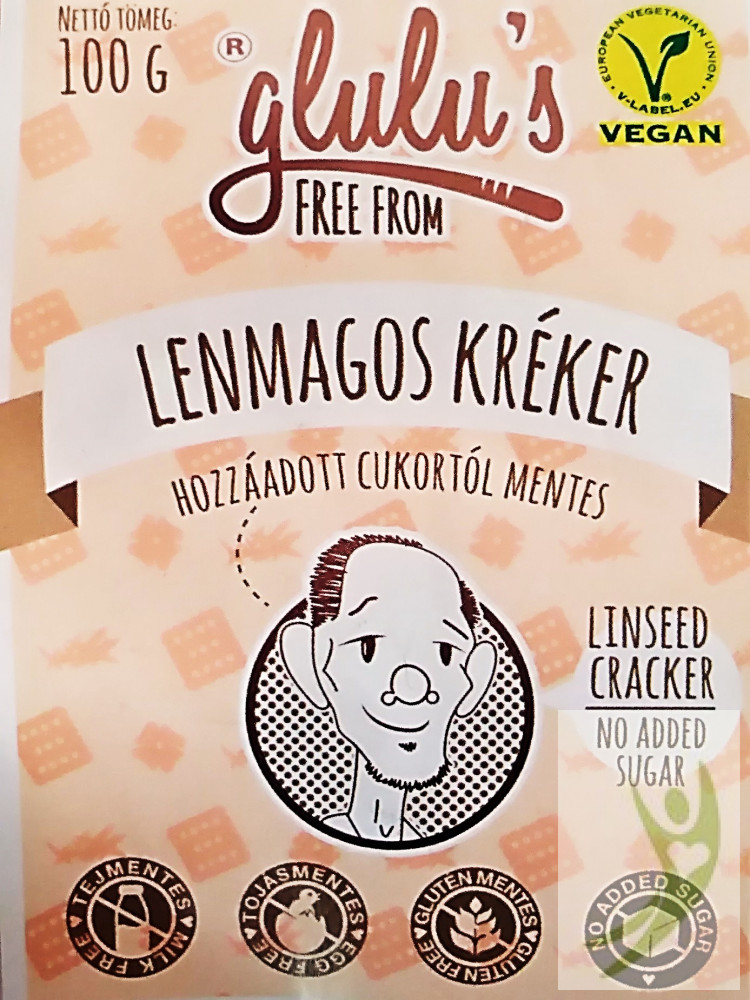 Glulu freefrom lenmagos kréker 100 g