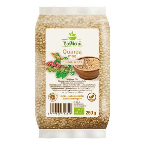 BioMenü BIO QUINOA mag 250 g Új termék