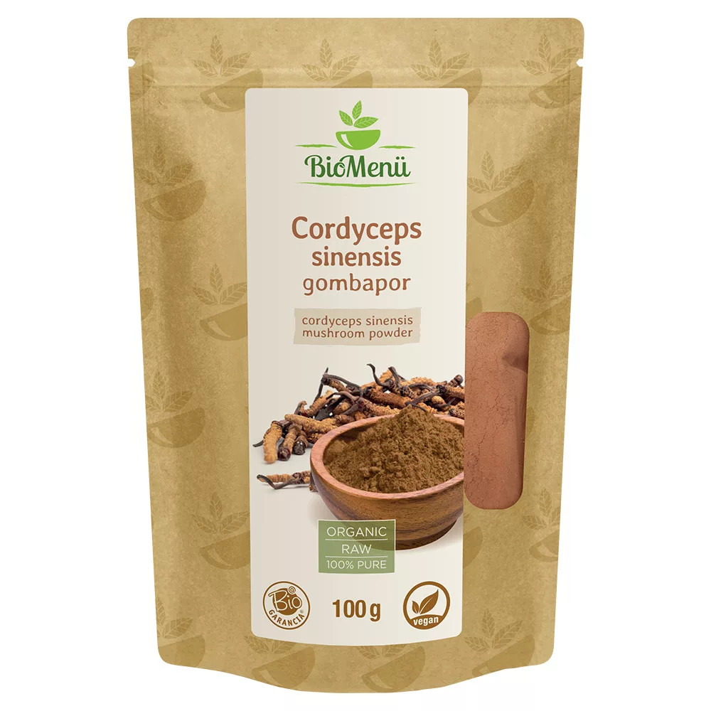 BioMenü BIO CORDYCEPS sinensis gombapor 100 g akciós termékkép 1