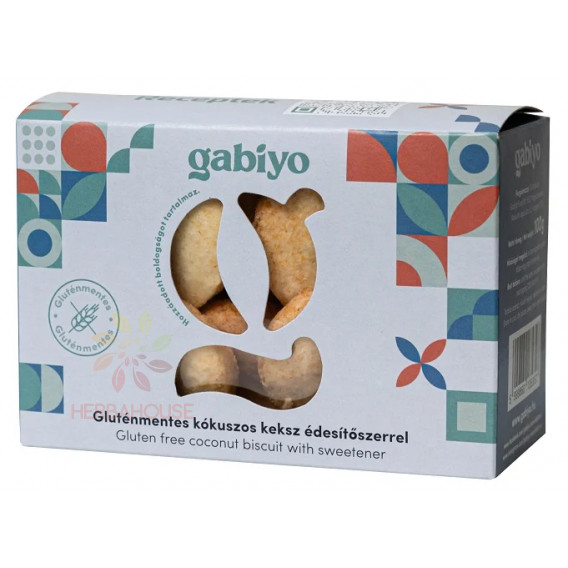 GABIYO KEKSZ KÓKUSZOS 100G GM. HCM. akciós termékkép 1