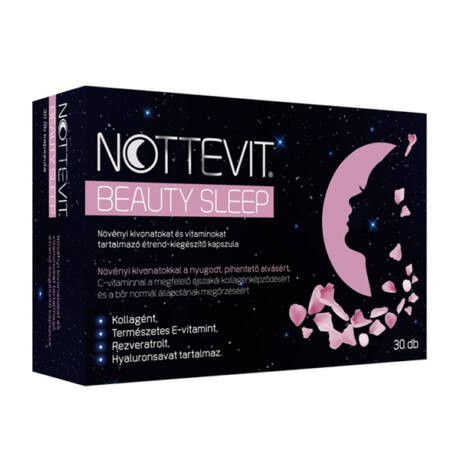 Nottevit beauty sleep étrend-kiegészítő kapszula 30 db akciós termékkép 1