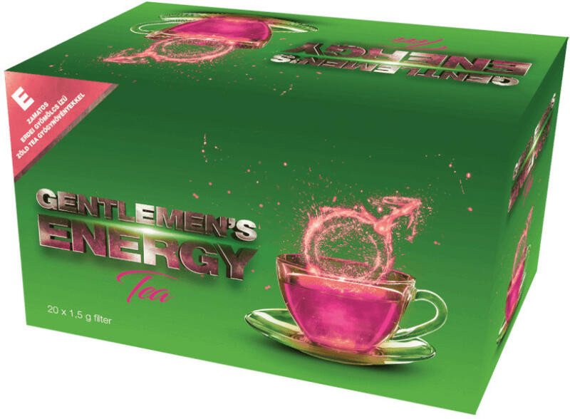 Gentlemens energy tea erdei gyümölcs 20 db