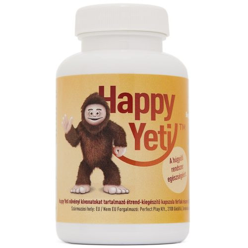 Happy Yeti prosztata növényi kivonatokat tartalmazó étrend-kiegészítő kapszula férfiak részére 60 db