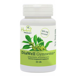 HERBALPRODUKT DIAWELL GYMNEMA+ KAPSZULA akciós termékkép 1