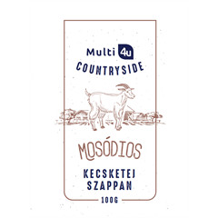 Multi 4u countryside kecsketej szappan mosódiós 100 g