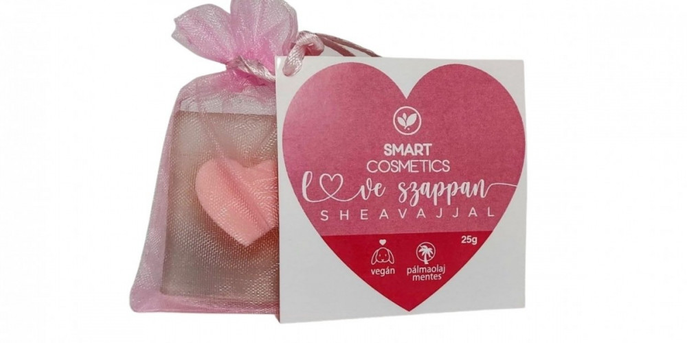 Smartcosmetics love szappan sheavajjal 25 g akciós termékkép 1