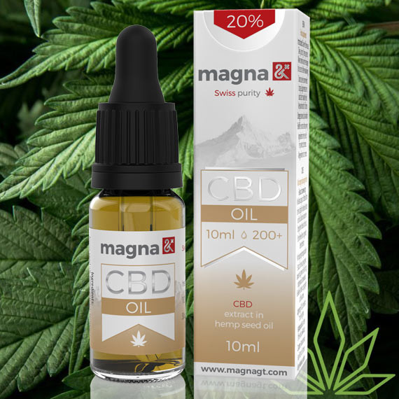 Magna G&amp;T 20% CBD kendermagolajban 10 ml akciós termékkép 1