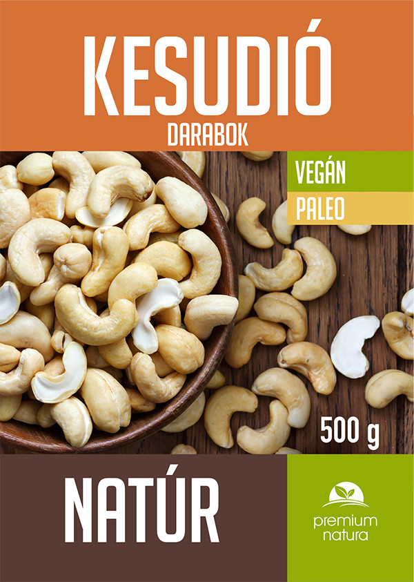 Premium Natura kesudió darabok 250 g