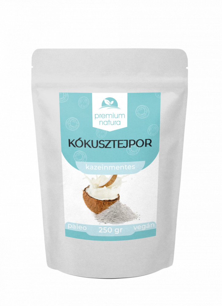 Premium Natura kókuszitalpor kazeinmentes paleo, vegán 250 g