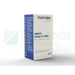 Nutriqa Mens Vitality Pro - Férfi Vitalitás Kúra Gyógynövényes Kapszula 60Db akciós termékkép 1