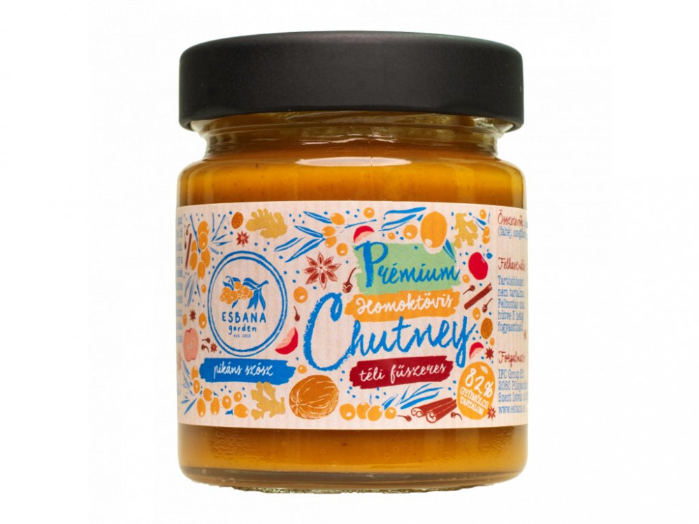 Esbana prémium homoktövis chutney téli fűszeres 190 g