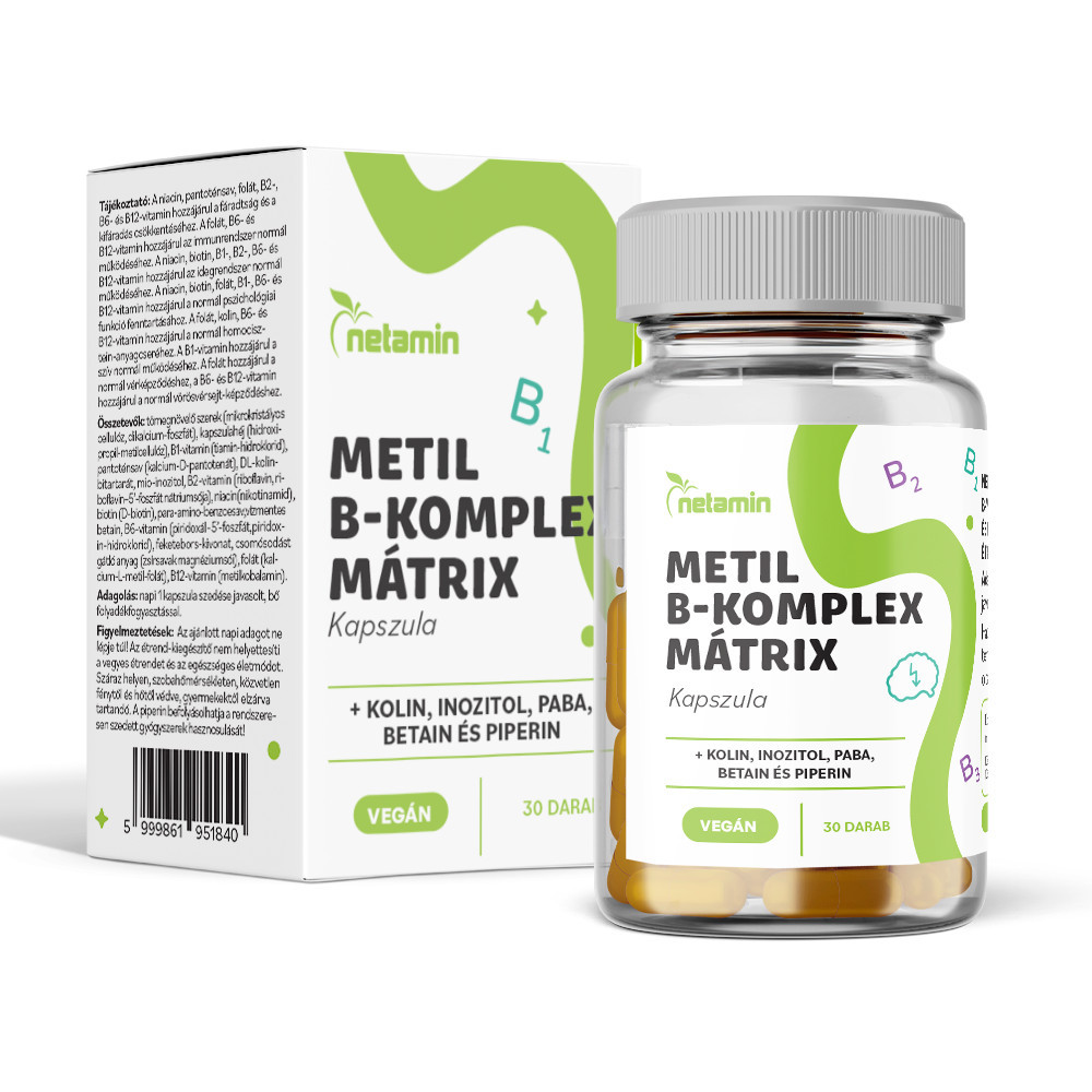 Netamin Metil-B-komplex Mátrix 30x akciós termékkép 1