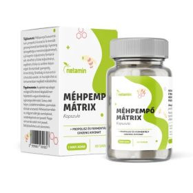 Netamin méhpempő mátrix kapszula+propolisz és fermentált ginzeng kapszula 60 db