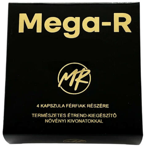 MEGA R - természetes étrend-kiegészítő kapszula férfiaknak (4db)