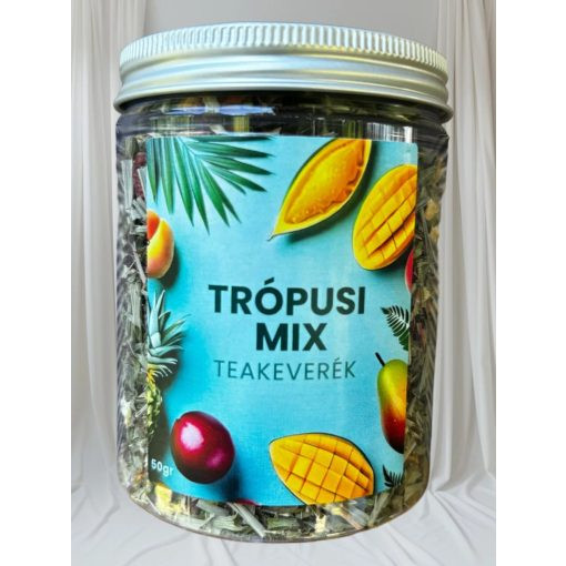 VN Trópusi mix 50g szálas gyógynövény teakeverék akciós termékkép 1