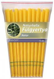 Naturhelix fülgyertya natúr 10 db