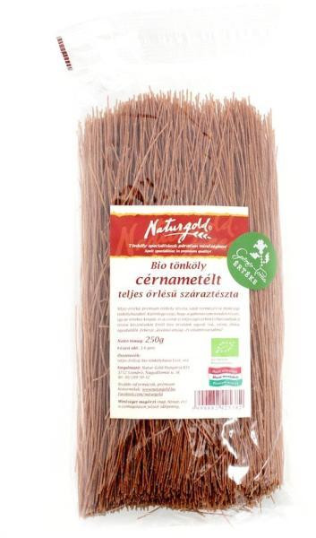 Naturgold bio tönköly cérnametélt teljes őrlésű 250 g