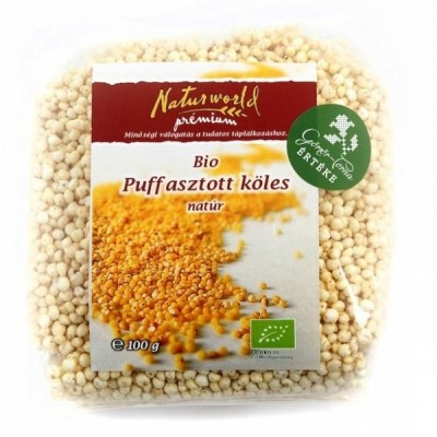 Naturgold bio puffasztott kölesgolyó natúr 100 g 100 g