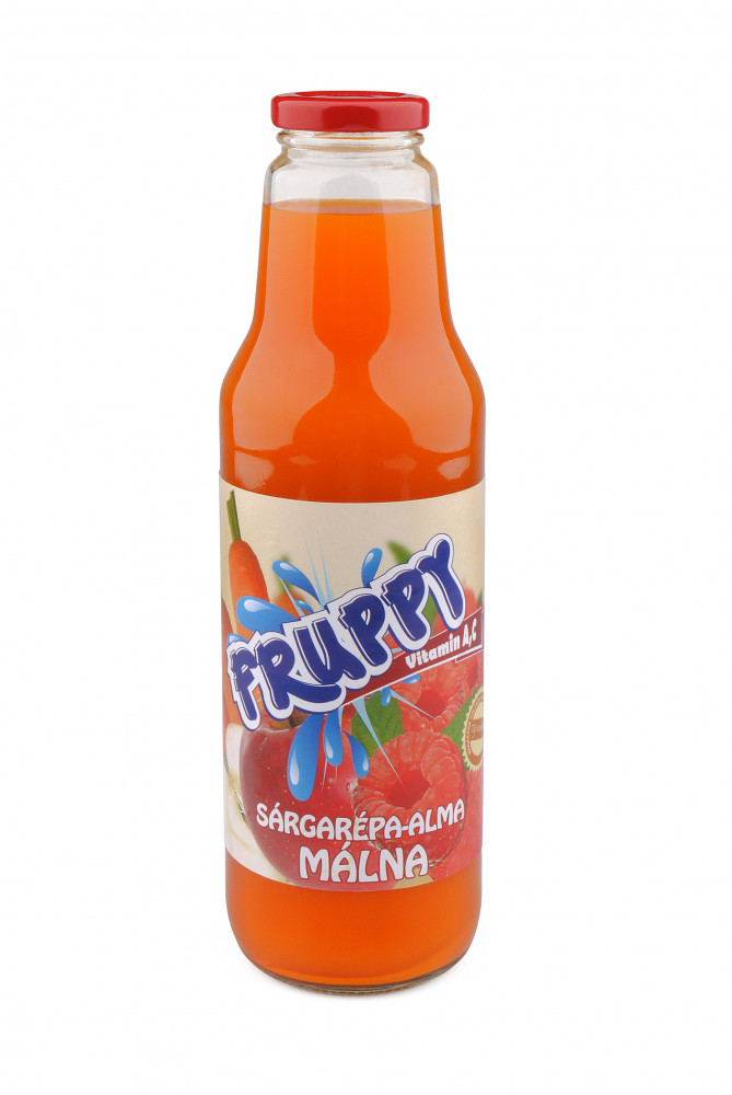 Fruppy ital málna-répa-alma 750 ml