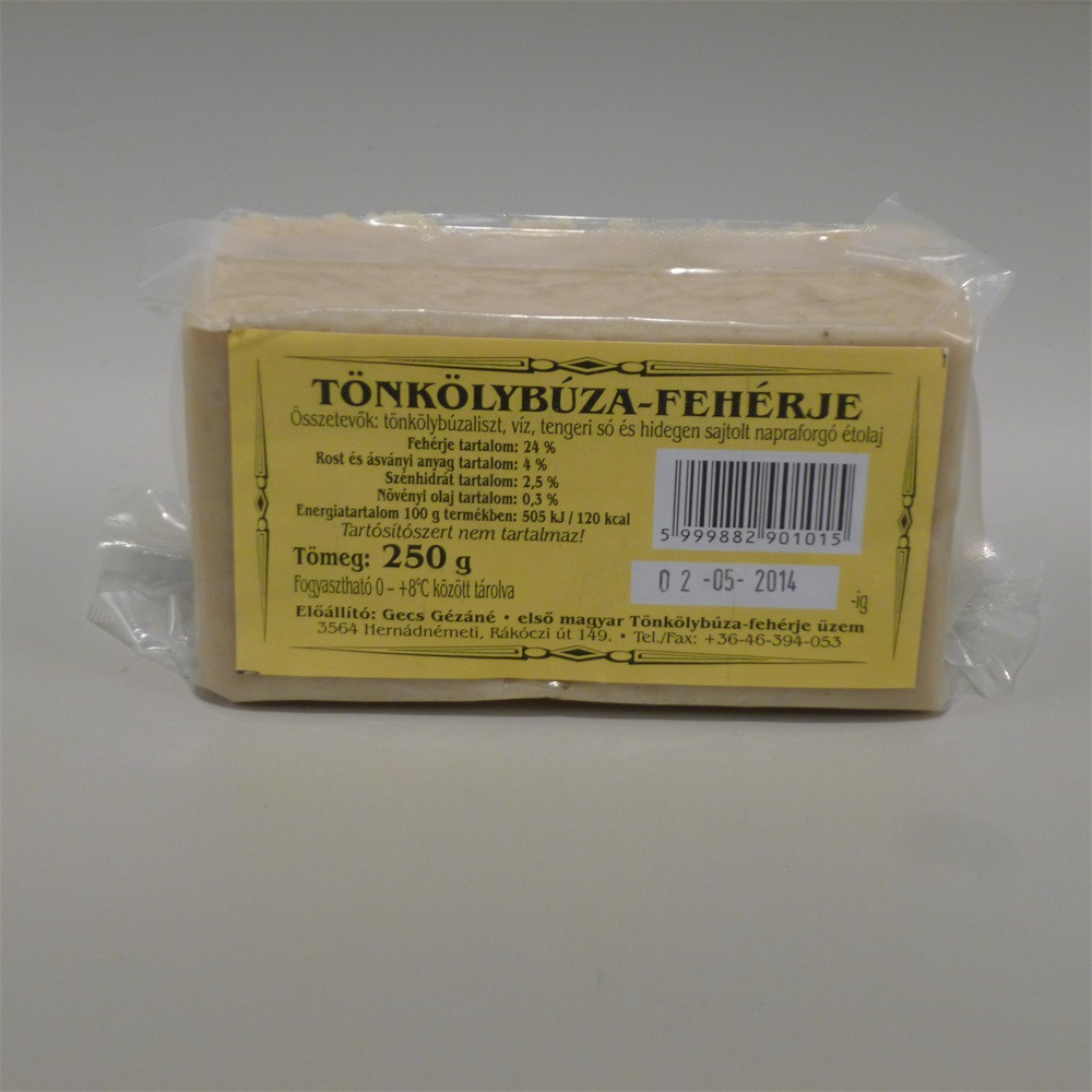 GECS TÖNKÖLYBÚZA-FEHÉRJE 60N