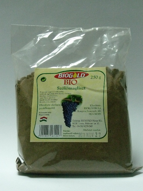Biogold bio szőlőmag és héj mikroőrlemény 150 g