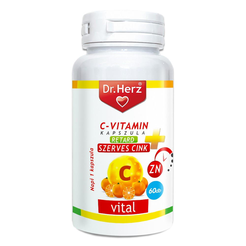 DR.HERZ C-VITAMIN+CINK KAPSZULA