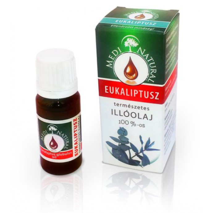 Medinatural eukaliptusz 100% illóolaj 10 ml