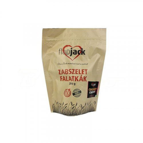 Flapjack Falatkák Kókusz Ízű Kandírozott Cseresznyedarabokkal 200G akciós termékkép 1