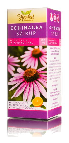 Innopharm herbal echinacea szirup propolisz+c-vitamin 150 ml