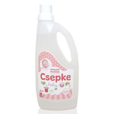 Csepke Baby mosógél babapúder illattal 3m+ 1000 ml akciós termékkép 1