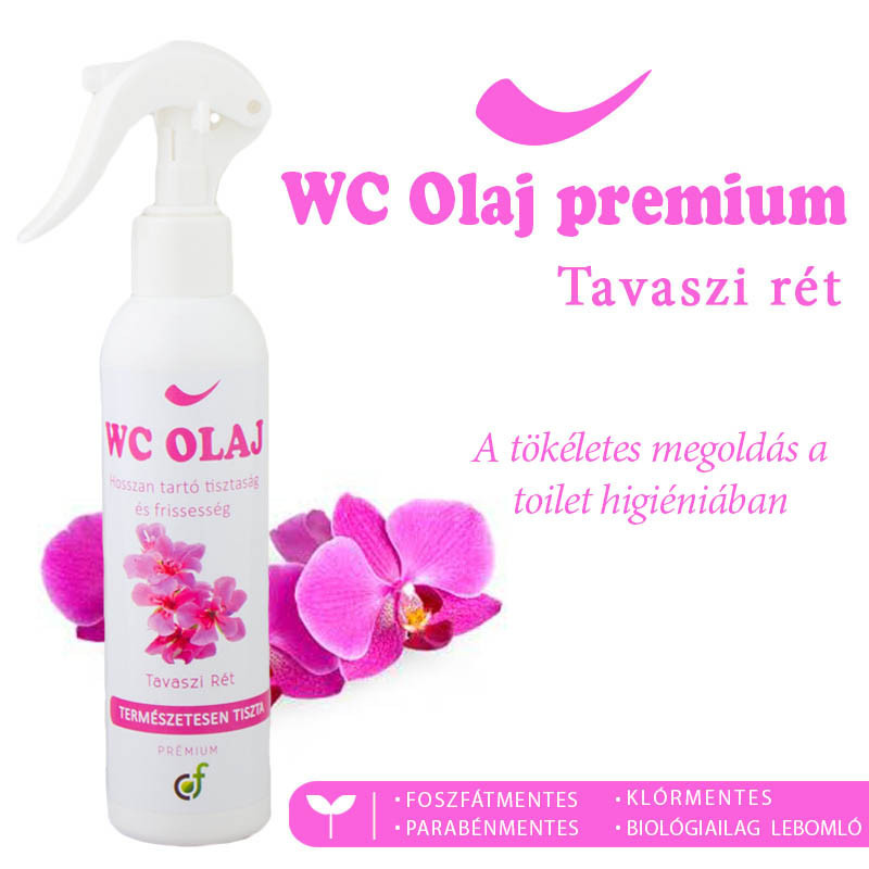 Wc olaj prémium tavaszi rét 200 ml