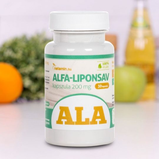 Netamin Alfa-liponsav (ALA) kapszula 200 mg