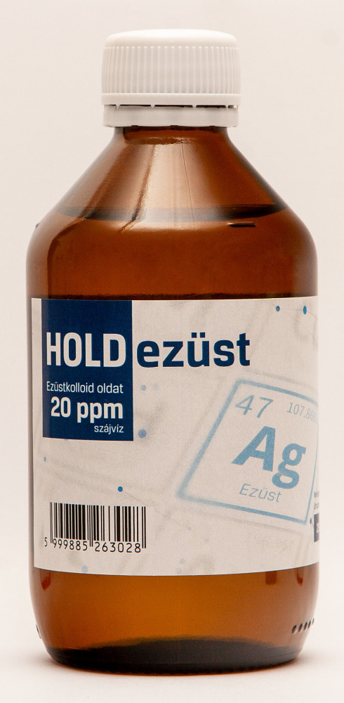 Holdezüst ezüstkolloid 20ppm 250 ml