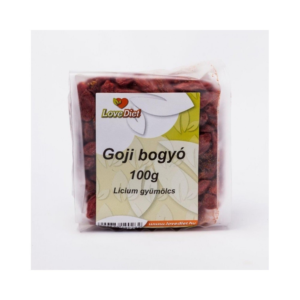 LOVE DIET GOJI BOGYÓ 100G akciós termékkép 1