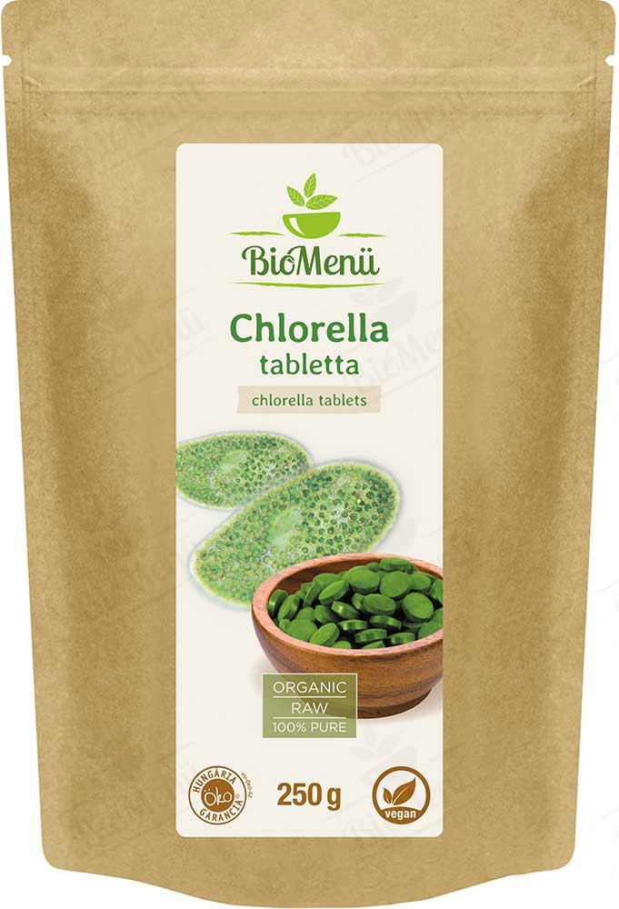 Bio menü bio chlorella tabletta kb.500 db 250 g