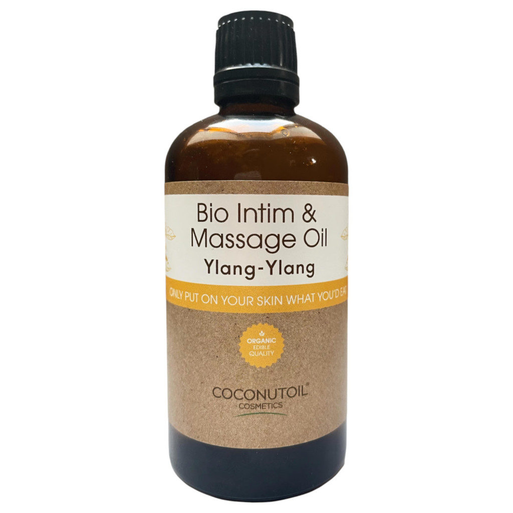 Coconutoil - Bio Intim &amp; Masszázsolaj Ylang-Ylang (80ml) akciós termékkép 1