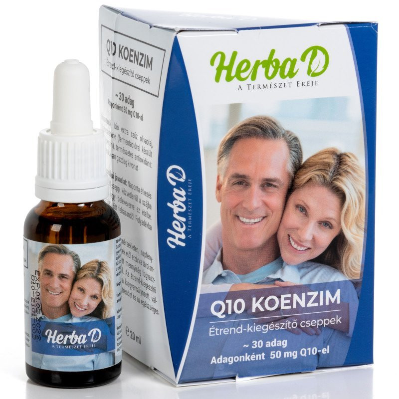 Herba-D q10 koenzim csepp 20 ml