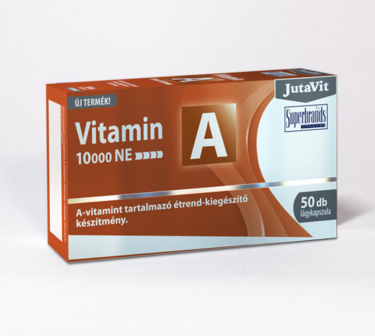 Jutavit A-Vitamin Kapszula 50 db akciós termékkép 1