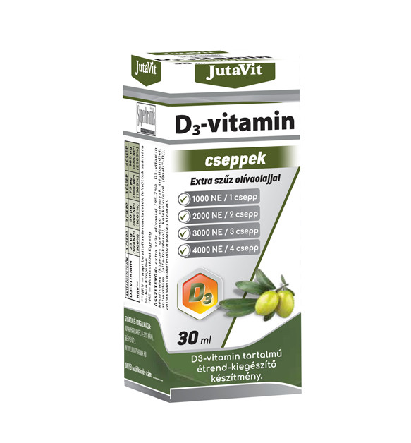 JUTAVIT D3-VITAMIN 1000NE OLIVA CSEPP