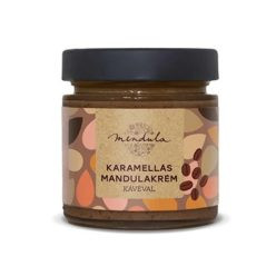 Mendula Mandulakrém kávéval és sós karamellel 180g