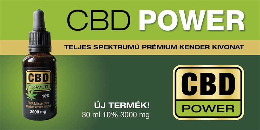 Cbd power olaj 3000mg 10% 30 ml