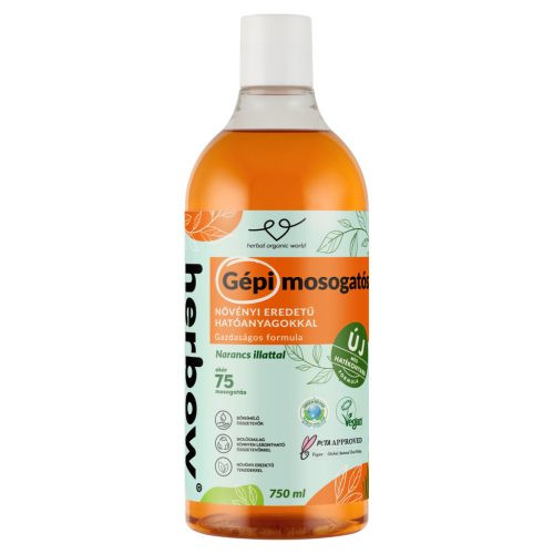 Herbow folyékony gépi mosógatószer orange illattal 750 ml