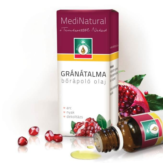 Medinatural gránátalma bőrápoló olaj 20 ml akciós termékkép 1