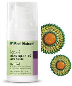 Medinatural retinol ránctalanító arckrém 30 ml akciós termékkép 1