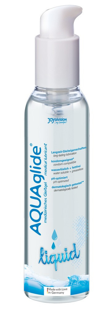 AQUAglide liquid - hosszantartó, kímélő vízbázisú síkosító (250 ml)